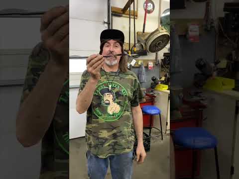 Part of a video titled DON'T install your blade upside down - YouTube