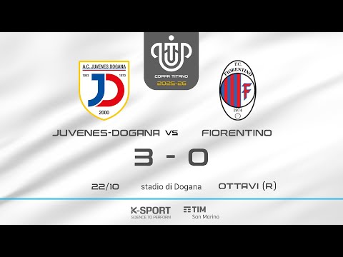 Coppa Titano 2025-26, Round of 16 Second Leg | Juvenes-Dogana - Fiorentino 3-0