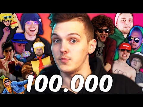 13 Youtuber machen richtig Party! - Huebi's 100.000 Abo Special
