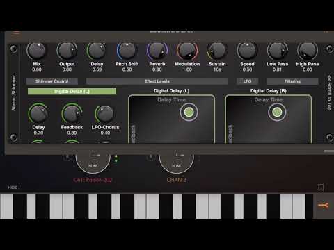 Shimmer AUv3 Plugin for iPad and iPhone