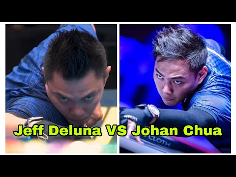 Jeff Deluna vs Johan Chua, Race To 7 #billiards #billiard #pool