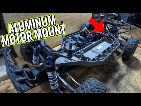 The BEST Traxxas Slash 4x4 Upgrade! | Aluminum Motor Mount