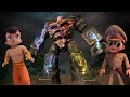 Chhota Bheem Little Singham Giant Robot Attack Latest Movies For Kids Cartoons In Hindi
