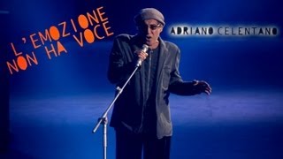 Adriano Celentano - L&#39;emozione non ha voce (LIVE 2012)