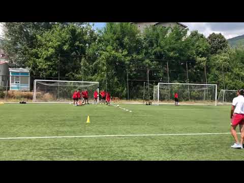 Individual Training with Young Football Player/Individuelles Training mit Jungen Fußballspielern/238