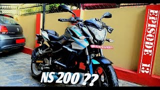 NS 200 New look / Episode 13 / Motovlog / BisBro / Nepal/ kTM