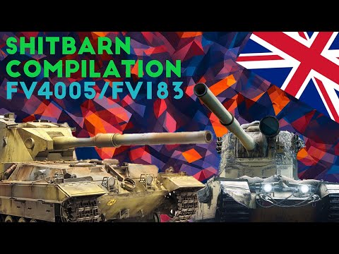 SHITBARN COMPILATION FV4005 / FV215b(183) #1