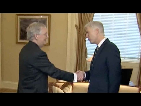 White House reveals new Supreme Court nominee Neil Gorsuch