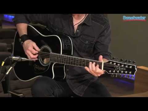 Takamine EF381SC 12-string Acoustic-electric Guitar Demo - Sweetwater Sound