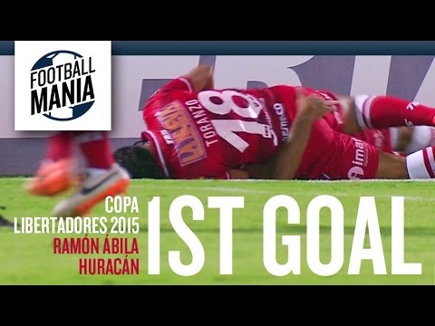 Copa Libertadores 2015 1st Goal - Ramón Ábila (Huracán/ARG)