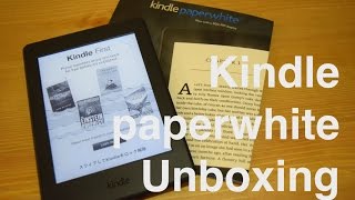 kindle paperwhite 2015 Unboxing