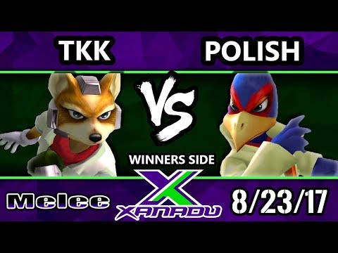 S@X 216 - TKK (Fox) Vs. Polish (Falco, Peach) - Smash Melee Tournament - SSBM