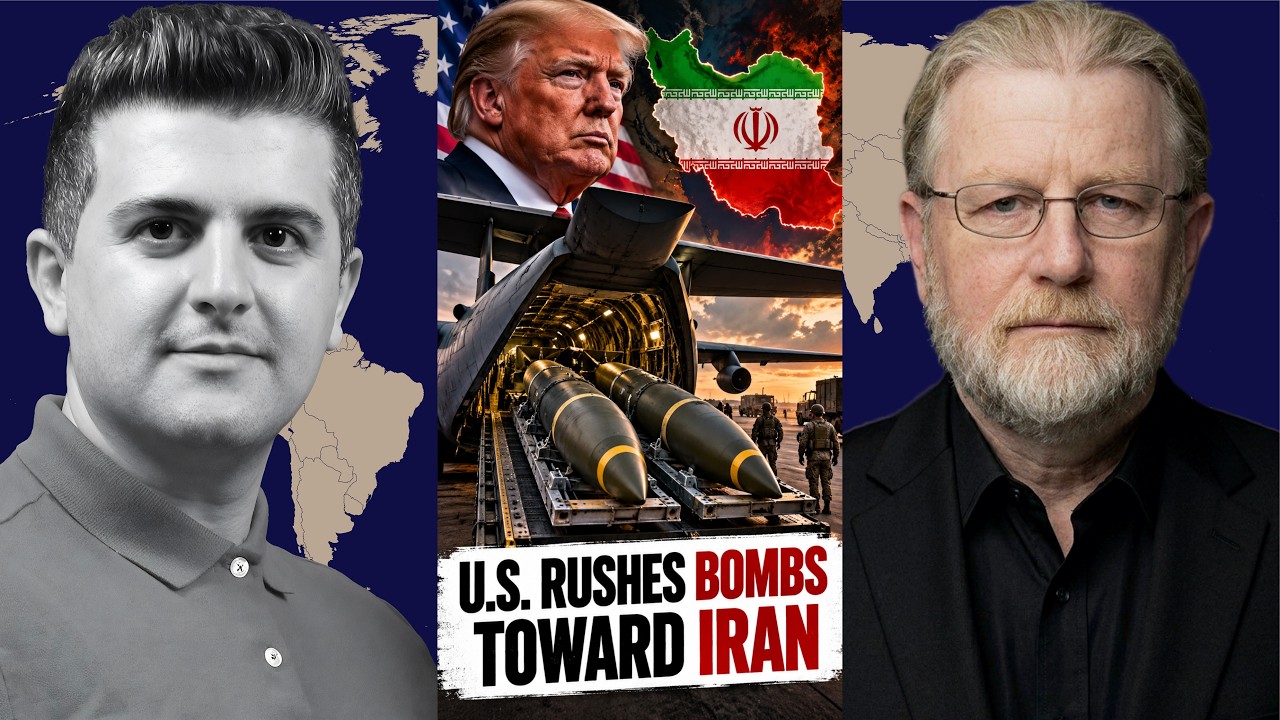 U.S. RUSHES BUNKER BUSTERS TOWARD IRAN AS WAR FEARS SURGE - w/ Larry Johnson