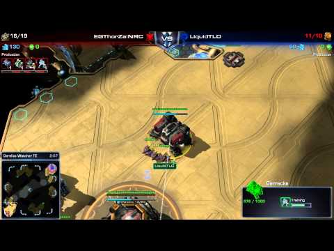 SC2 - Kaspersky July - S3 - TLO vs ThorZaIN - Game 4