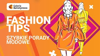 Szybkie porady modowe w Galerii Bursztynowej (wideo)