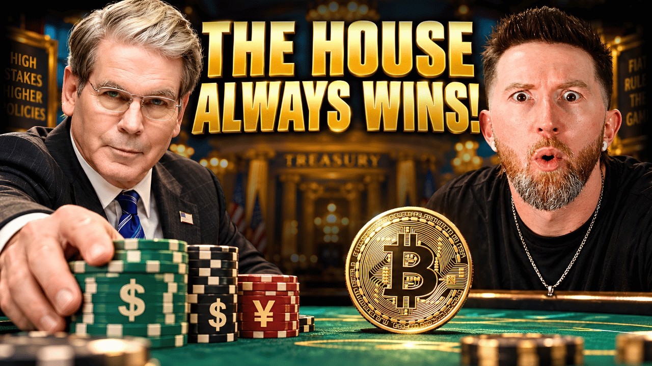 Bessent: “I Am the House Now” | Could Bitcoin Hit $840K as Trust in the System Breaks?
