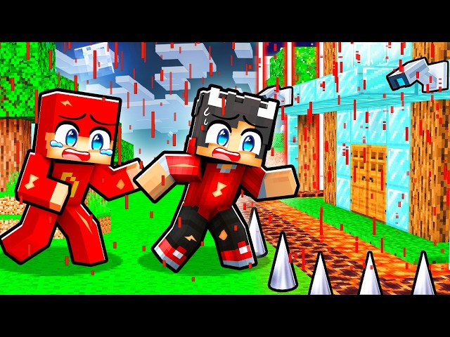 BLOD REGN vs SIKRESTE HUS I Minecraft! SDDEFAULT Thumbnail