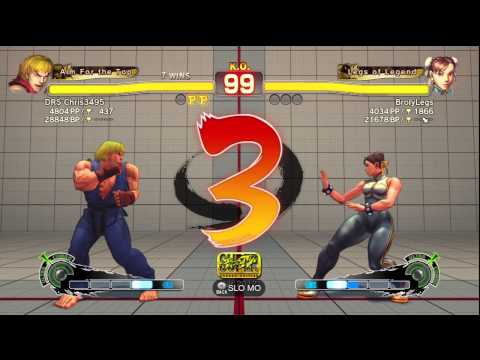 DRS Chris (Ken) vs. BrolyLegs (Chun-Li) SSF4:AE 2012 XBL Match