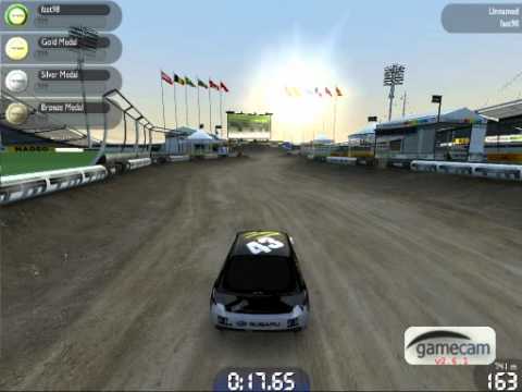 Ken Block in trackmania jumps