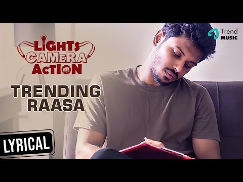 Lights Camera Action Movie | Trending Rasa Lyric Video | Yuvaraj Krishnasamy | Balaji | Trend Music Video