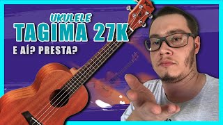 Video thumbnail for Ukulele Tagima 27K - Melhor CUSTO BENEFÍCIO - Ótimo para aprender a tocar by Antonio Almeida - iGuiktar
