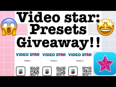 Bouncy Text Effect Qr Code Video Star