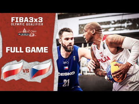 Poland v Czech Republic | Men's - Full Game | FIBA 3x3 Olympic Qualifier