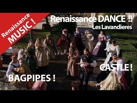 Renaissance and Medieval Music ? ! Castle in The Loire Valley Lets' Dance Now ! Hurryken Production Video