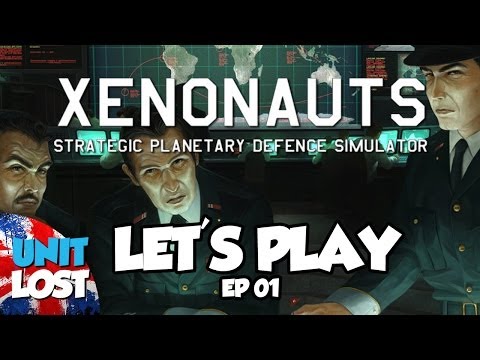 Lets Play XENONAUTS - Part 1 - HARDCORE ALIEN INVASION!