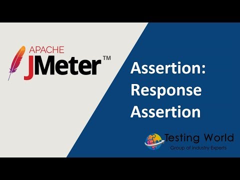Jmeter Tutorial 9 - Part-1: Assertions :  Response Assertion