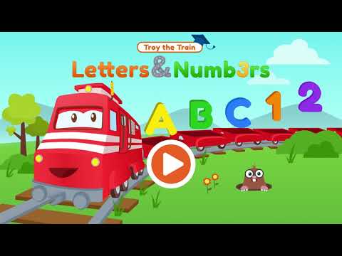 The Letters & Numbers Train Video