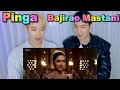 Korean singers' reaction to the amazing quality Indian MV🧡Pinga | Bajirao Mastani💛Deepika Padukone