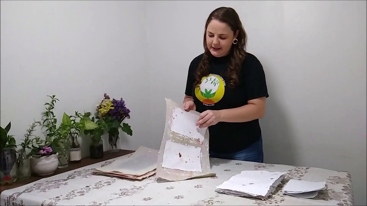 Boas Práticas Ceaes - Como fazer Papel Reciclado