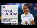 Emma Wows the Wimbledon Crowd! | Post-Match Interview | Wimbledon 2022