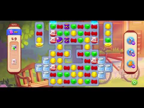 Homescapes Level 9051 夢幻家園 第9051關