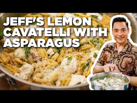 Jeff Mauro's Cavatelli with Asparagus, Lemon & Fresh Ricotta