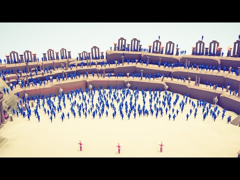 3x SUPER BOXERS vs 100x EVERY UNIT - Totally Accurate Battle Simulator TABS