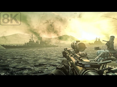USS Liberator (The Last Aircraft Carrier) Call of Duty Ghosts - 8K