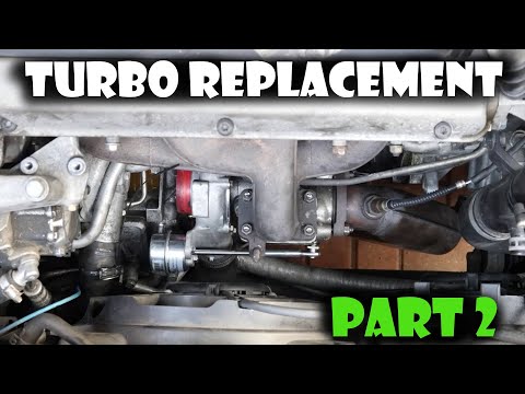 How to replace a GM Saab Garrett Turbo Tutorial Part 2