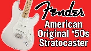 Video thumbnail for Fender American Original '50s Stratocaster Full Demo by Alamo Music Center