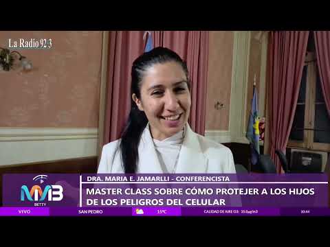 Se llevó a cabo en el salon dorado la masterclass de prevencion en redes sociales