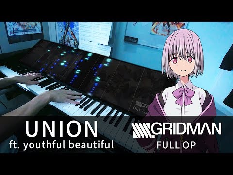 UNION (feat. youthful beautiful) // SSSS.GRIDMAN OP (Full) // Piano Cover by HalcyonMusic Video