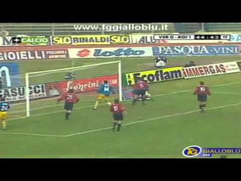 Serie A 1999-2000, day 16 Verona - Reggina 1-1 (Pirlo, Adailton)