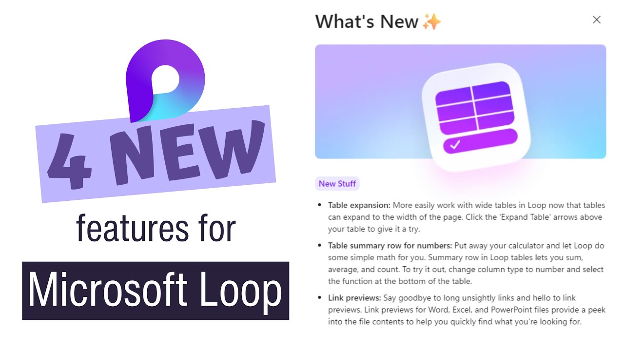 Unveiling 4 NEW Microsoft Loop Features