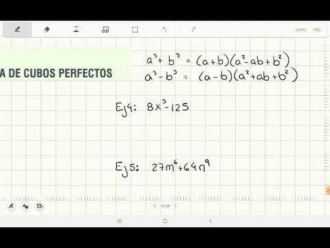 Suma o diferencia de cubos
