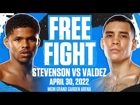Shakur Stevenson vs Oscar Valdez | APR 30, 2022 | FREE FIGHT