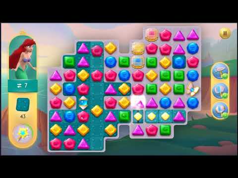 Disney Princess Majestic Quest Level 160 - NO BOOSTERS + FULL STORY 👸 | SKILLGAMING ✔️