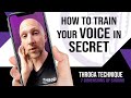 How To Train Your Voice In Secret | Vocal Tips for Singers