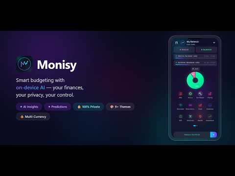 Monisy: Budget & Money Tracker