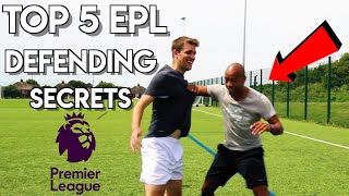 TOP 5 BASIC RULES OF DEFENDING - BEGINNER KIT FOR DEFENDERS feat. PREMIER LEAGUE PLAYER